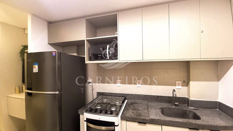 Flat 1 Quarto - Eco Resort Praia dos Carneiros (A05-1)
