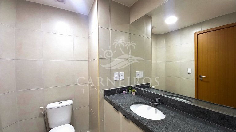Flat 1 Quarto - Eco Resort Praia dos Carneiros (A05-1)