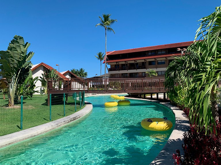 Beira-Mar | Vista Piscina | Flat Oka Beach (D05-5)