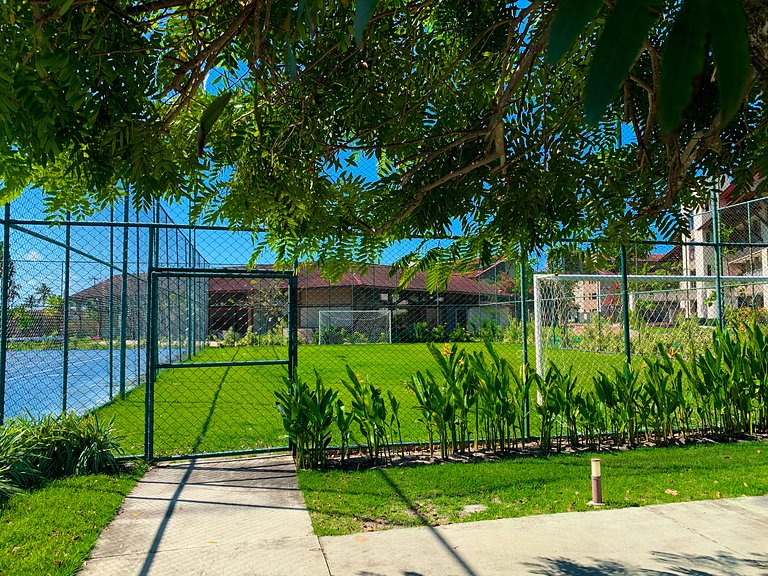 Beira-Mar | Vista Piscina | Flat Oka Beach (D05-5)