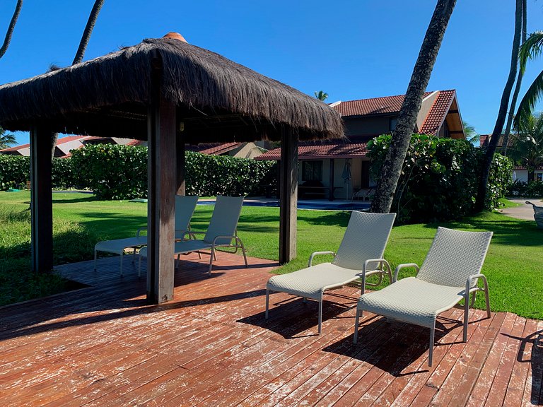 Beira-Mar | Vista Piscina | Flat Oka Beach (D05-5)