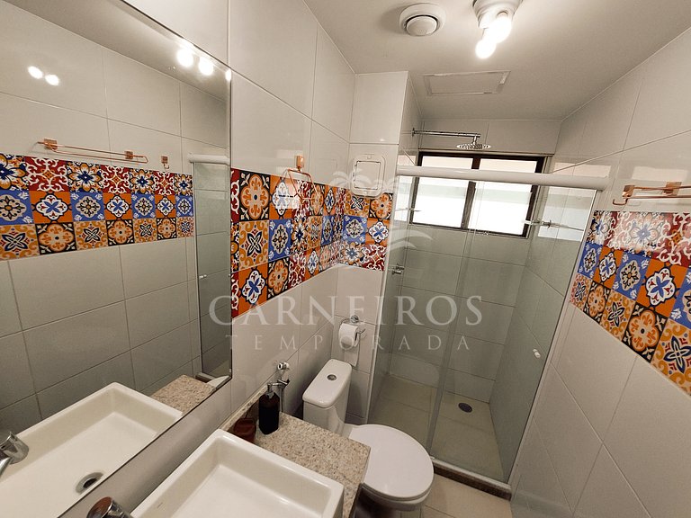 Flat 02 Quartos no La Fleur Polinésia (B07-62)