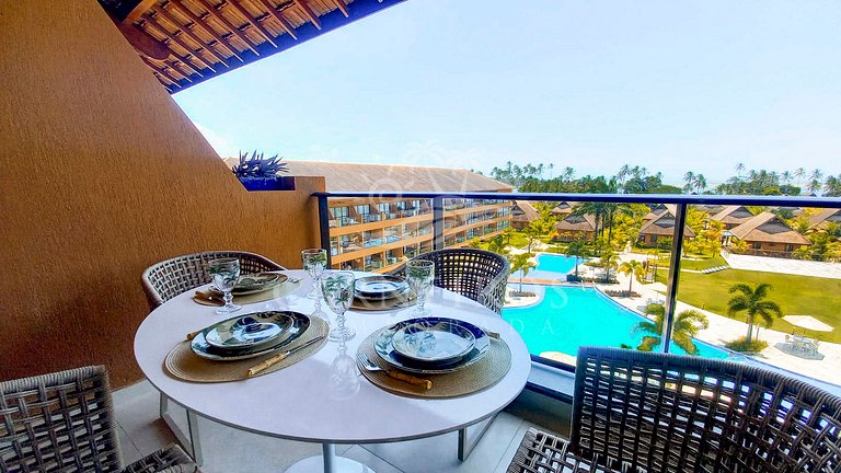 Flat 1 Quarto - Eco Resort Praia dos Carneiros (B14-1)