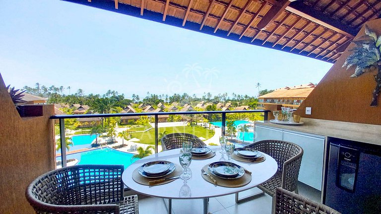 Flat 1 Quarto - Eco Resort Praia dos Carneiros (B14-1)