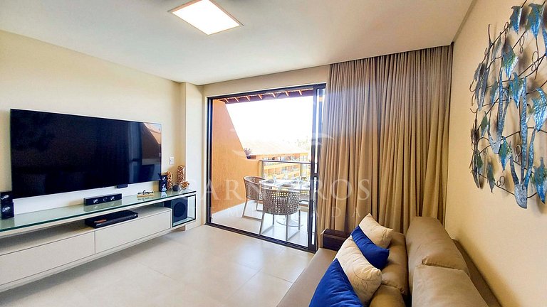 Flat 1 Quarto - Eco Resort Praia dos Carneiros (B14-1)
