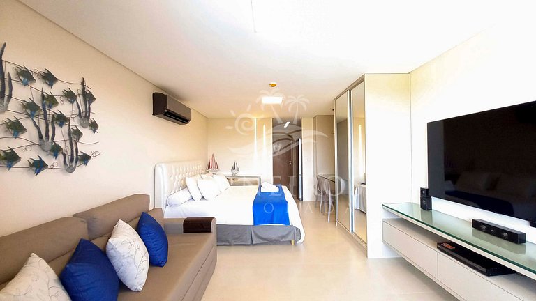 Flat 1 Quarto - Eco Resort Praia dos Carneiros (B14-1)