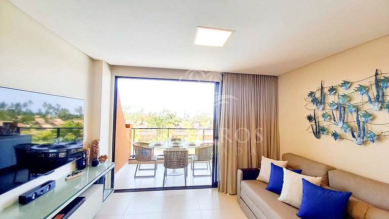 Flat 1 Quarto - Eco Resort Praia dos Carneiros (B14-1)