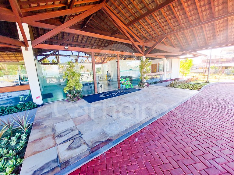 2 Quartos Vista Piscina - Cupe Beach Living (A04)