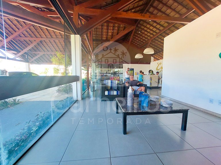 2 Quartos Vista Piscina - Cupe Beach Living (A04)