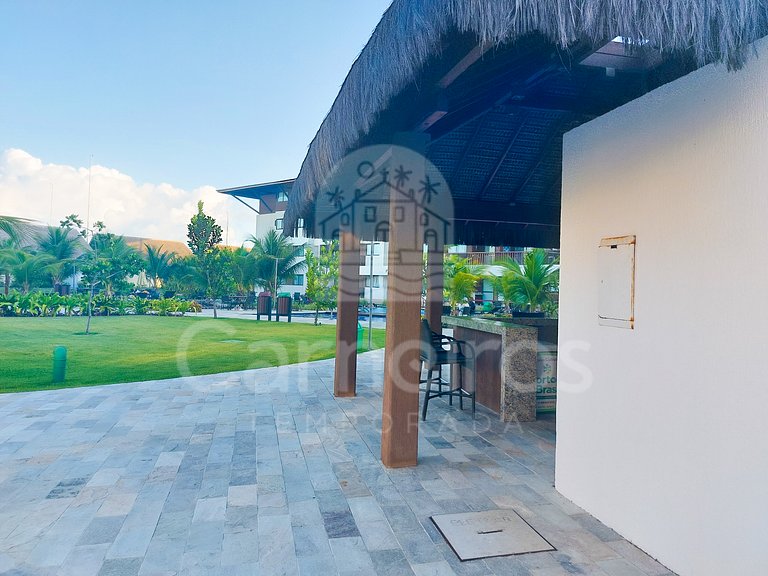 2 Quartos Vista Piscina - Cupe Beach Living (A04)