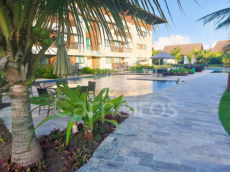 2 Quartos Vista Piscina - Cupe Beach Living (A04)