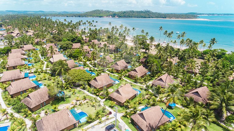 Flat 1 Quarto - Eco Resort Praia dos Carneiros (B26-3)