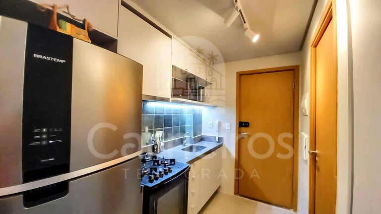 Flat 1 Quarto - Eco Resort Praia dos Carneiros (B26-3)