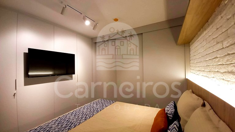 Flat 1 Quarto - Eco Resort Praia dos Carneiros (B26-3)
