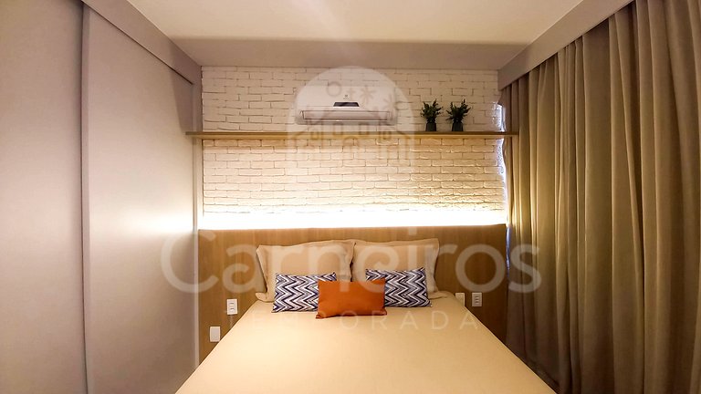 Flat 1 Quarto - Eco Resort Praia dos Carneiros (B26-3)