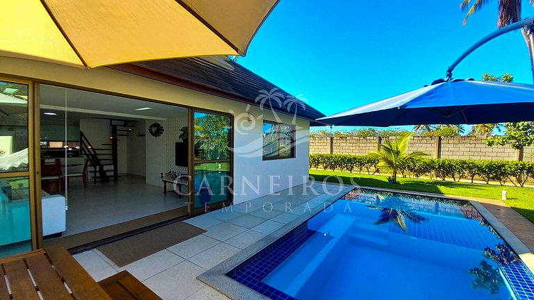Bangalô Luxo - Piscina Privativa à Beira Mar (A3)