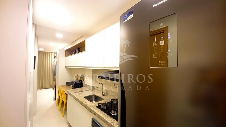 Flat 1 Quarto - Eco Resort Praia dos Carneiros (X01-2)