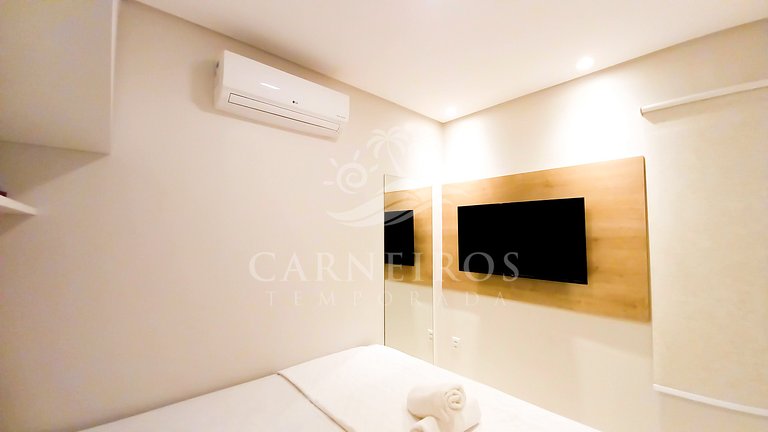 Flat 1 Quarto - Eco Resort Praia dos Carneiros (X01-2)
