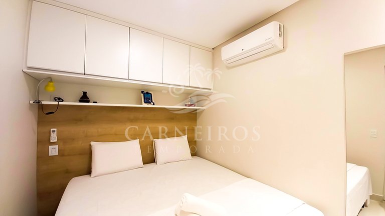 Flat 1 Quarto - Eco Resort Praia dos Carneiros (X01-2)