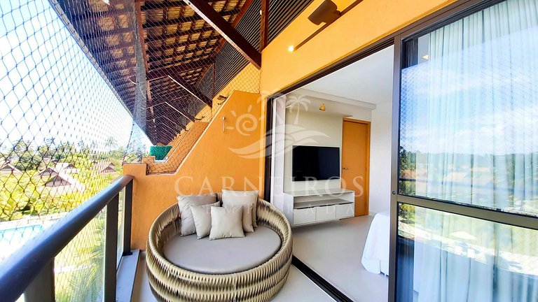 Flat 1 Quarto - Eco Resort Praia dos Carneiros (B03-3)