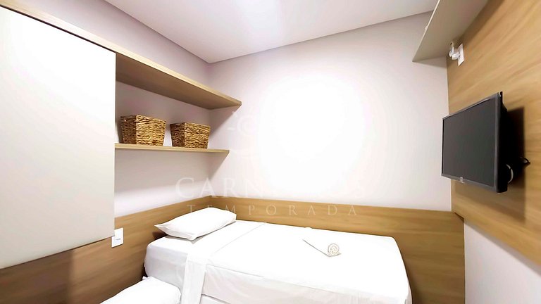 Flat 1 Quarto - Eco Resort Praia dos Carneiros (B03-3)