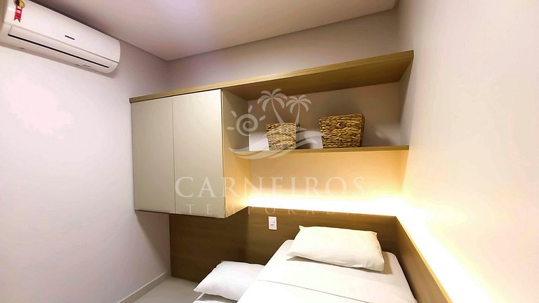 Flat 1 Quarto - Eco Resort Praia dos Carneiros (B03-3)