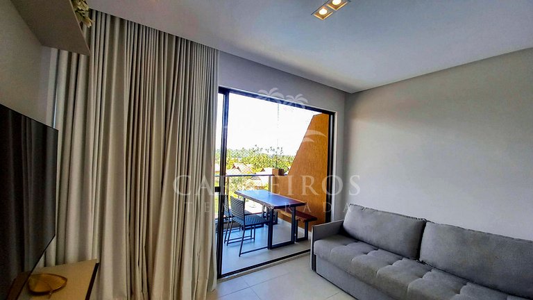 Flat 1 Quarto - Eco Resort Praia dos Carneiros (B03-3)