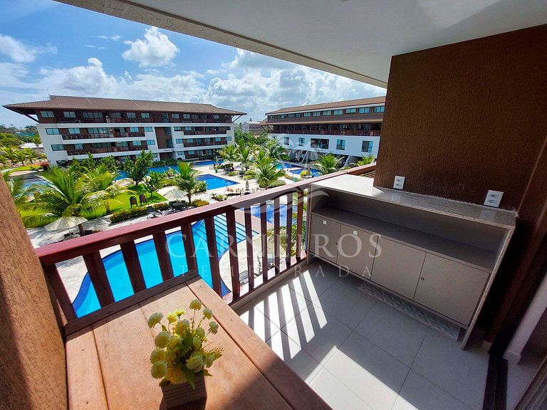 Flat 02 Quartos - Cupe Beach Living (B0D)