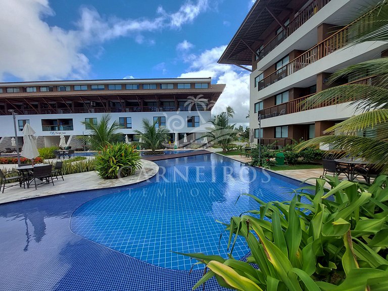 Flat 02 Quartos - Cupe Beach Living (B0D)