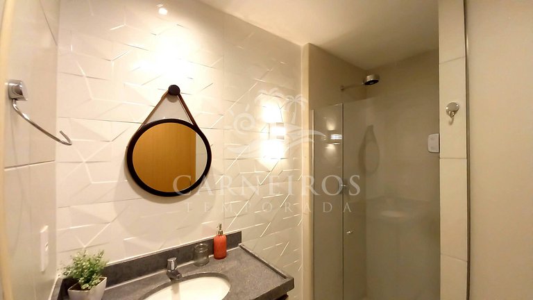 Flat 1 Quarto - Eco Resort Praia dos Carneiros (A05-1)