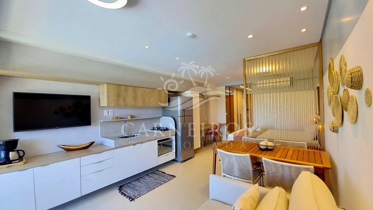 Flat 1 Quarto - Eco Resort Praia dos Carneiros (A15-1)