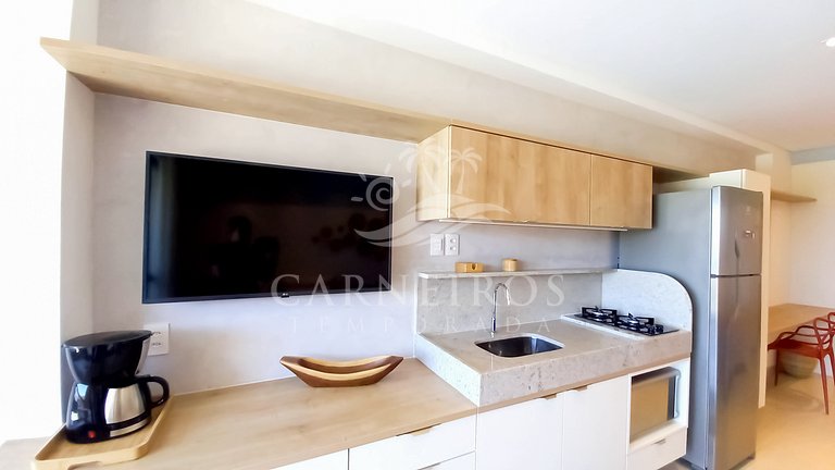 Flat 1 Quarto - Eco Resort Praia dos Carneiros (A15-1)