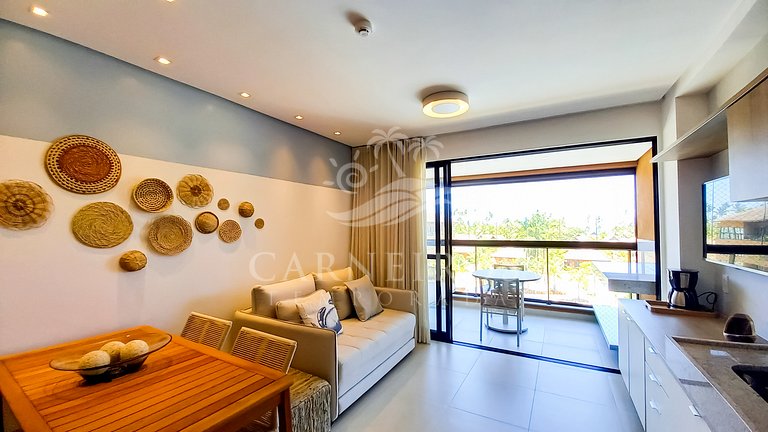 Flat 1 Quarto - Eco Resort Praia dos Carneiros (A15-1)