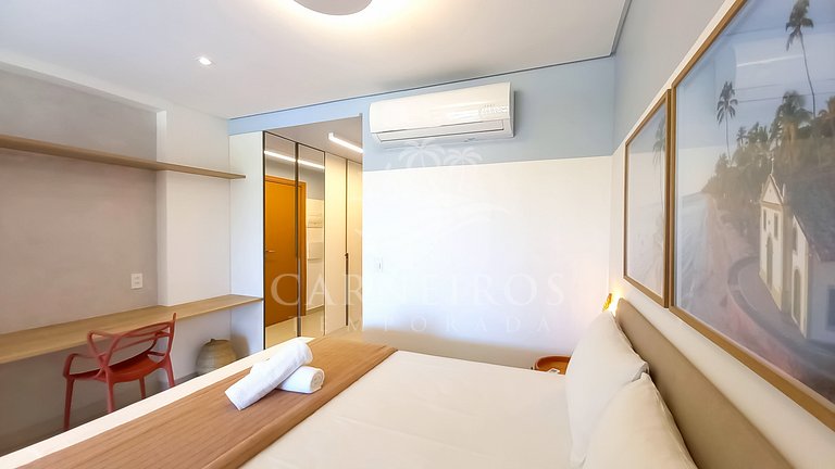 Flat 1 Quarto - Eco Resort Praia dos Carneiros (A15-1)