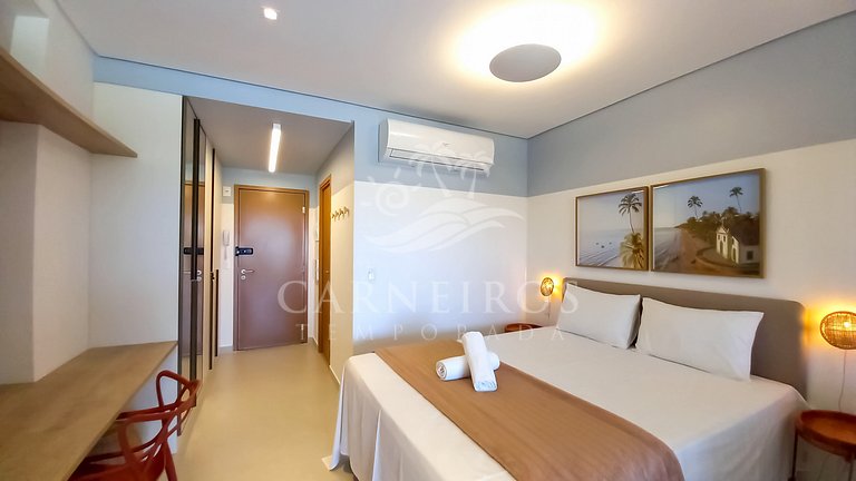 Flat 1 Quarto - Eco Resort Praia dos Carneiros (A15-1)