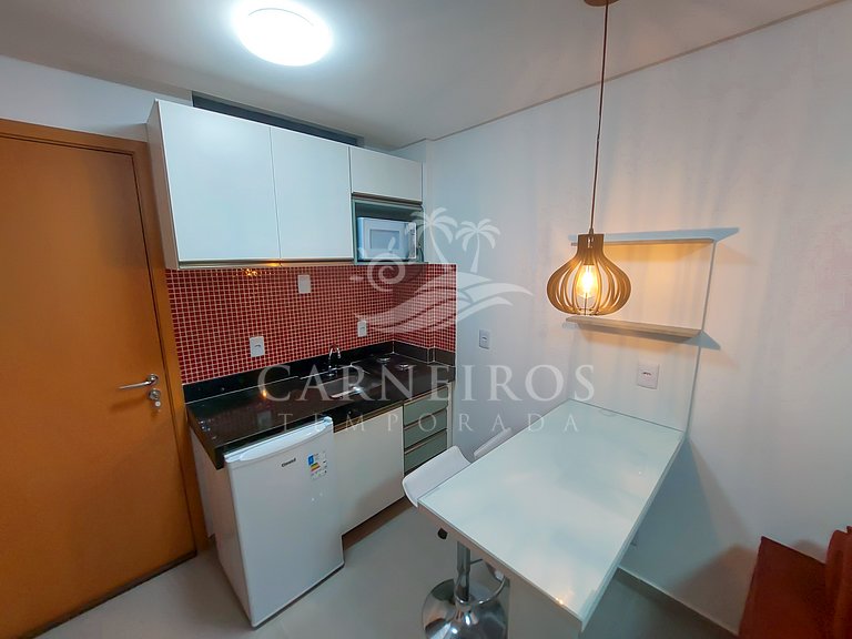 1 Quarto no Maraca Beach Residence - Maracaípe (A12)
