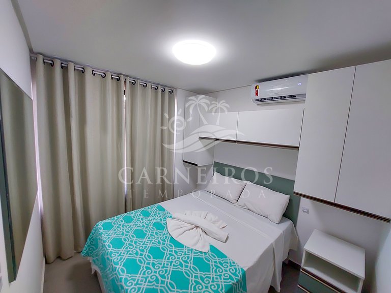 1 Quarto no Maraca Beach Residence - Maracaípe (A12)