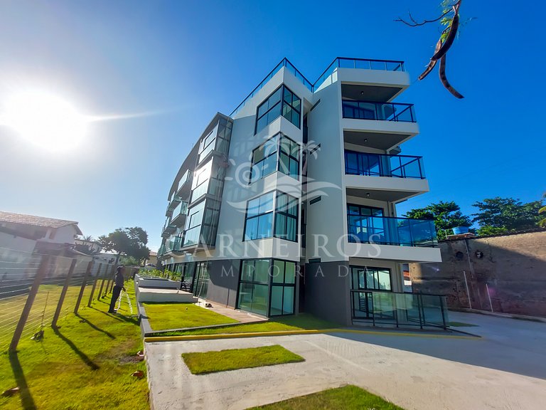 Maraca Beach Residence II - Flat com varanda (D15)