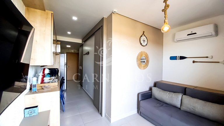 Flat 1 Quarto - Eco Resort Praia dos Carneiros (B17-2)