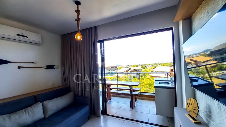 Flat 1 Quarto - Eco Resort Praia dos Carneiros (B17-2)