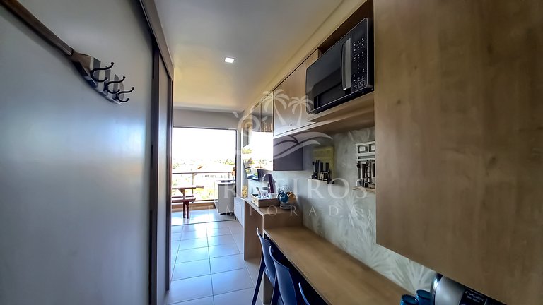 Flat 1 Quarto - Eco Resort Praia dos Carneiros (B17-2)