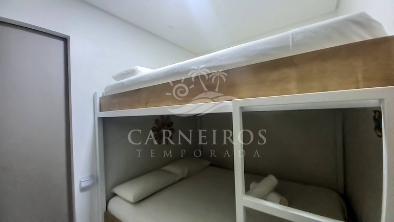 Flat 1 Quarto - Eco Resort Praia dos Carneiros (B17-2)