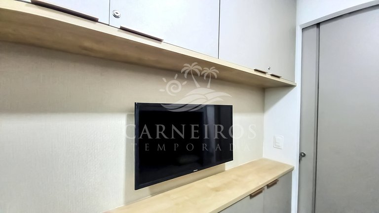 Flat 1 Quarto - Eco Resort Praia dos Carneiros (B17-2)
