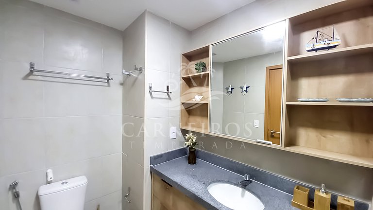 Flat 1 Quarto - Eco Resort Praia dos Carneiros (B17-2)