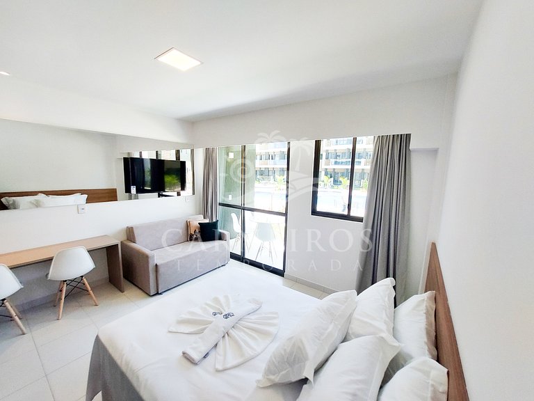 Flat 1 Quarto - Mana Beach Experience - Porto de Galinhas