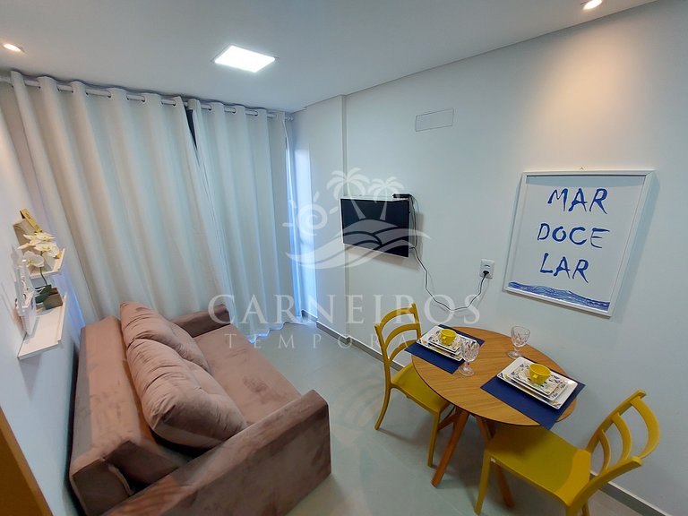 1 Quarto no Maraca Beach Residence - Maracaípe (A12)