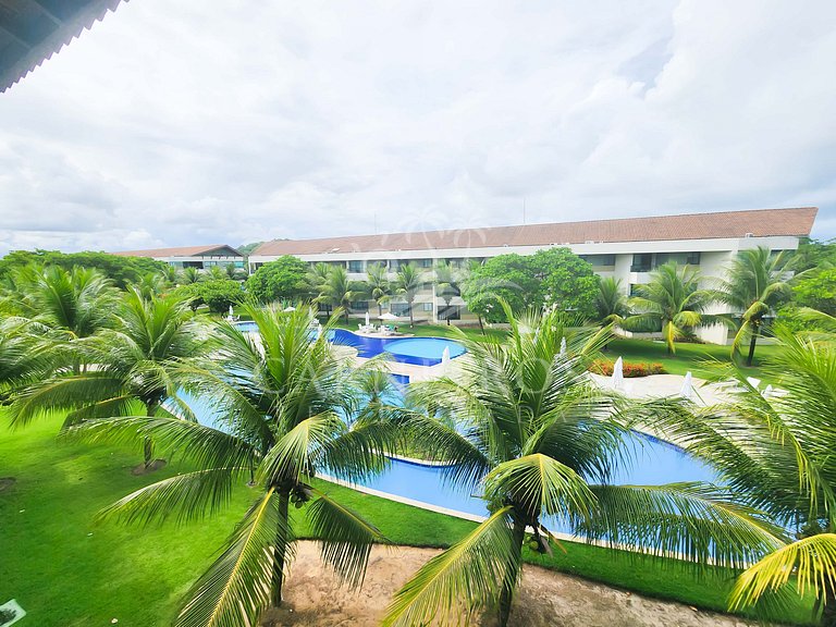 Vista Piscina no Carneiros Beach Resort (C04-2)