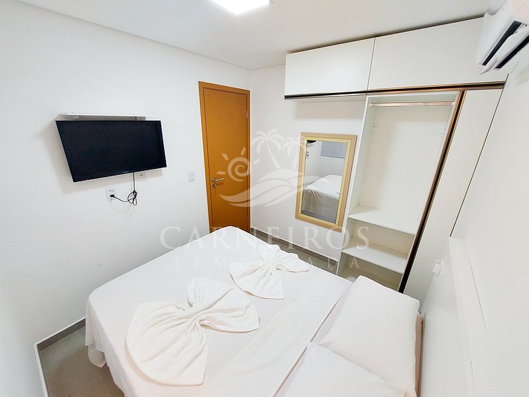 1 Quarto no Maraca Beach Residence - Maracaípe (A12)