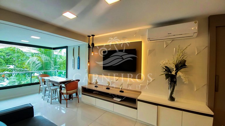 Carneiros Beach Resort - Excelente imóvel moderno em Praia d