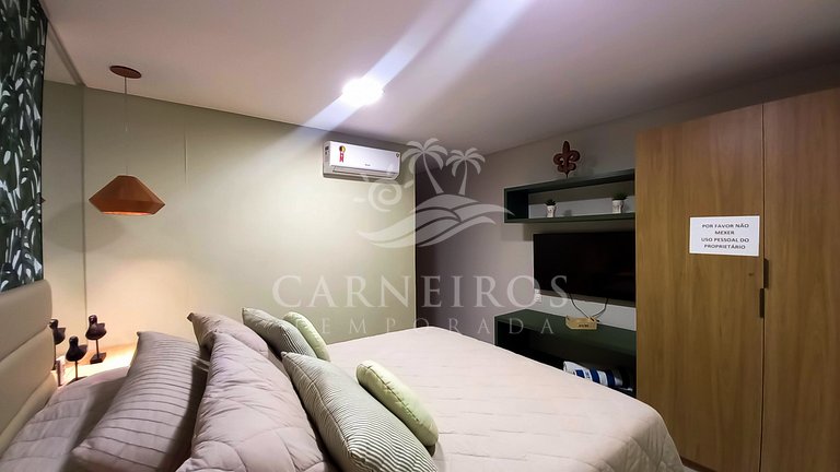 Carneiros Beach Resort - Excelente imóvel moderno em Praia d